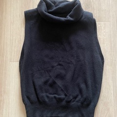 ♪ snidel ♪ ノースリーブワンピース 黒/白 セパレートの画像