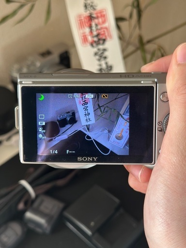 ソニー ミラーレス一眼カメラNEX-5 SONY E 2.8/16 単焦点レンズ