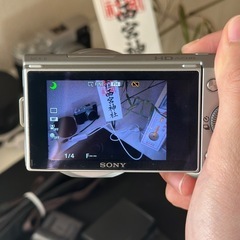 ソニー ミラーレス一眼カメラNEX-5 SONY E 2.8/16 単焦点レンズの画像