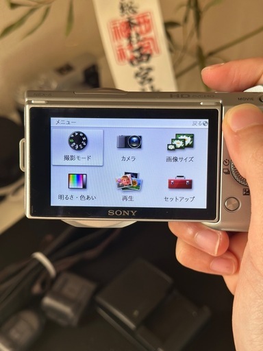 ソニー ミラーレス一眼カメラNEX-5 SONY E 2.8/16 単焦点レンズ