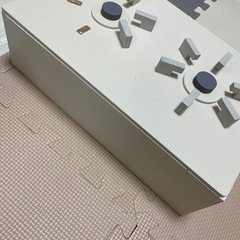 #125【おもちゃ】おままごと キッチン 収納付き コンロの画像