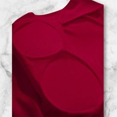 🤍パッドつきリブトップスの画像