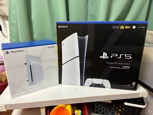 PS5(PlayStation5)デジタルエディション&ディスクドライブセット