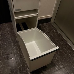 スリム型2段ゴミ箱 の画像