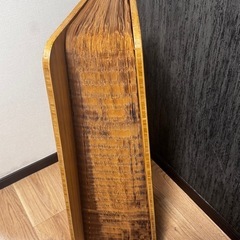 【定価6万円】中古　ihpaper アコーディオンクラフトベッド　専用マットレス付きの画像