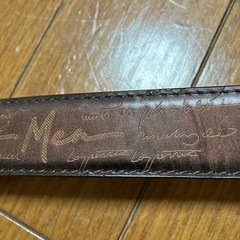 メンズ　穴あきベルト2本の画像