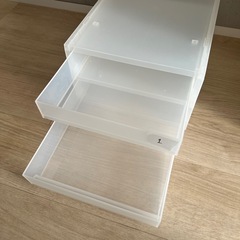 無印良品　収納引き出しケース1の画像