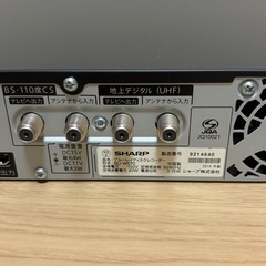 シャープ　ブルーレイレコーダー　BD-W570　の画像
