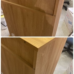 カウンター　キッチン収納 キッチンラック キッチンカウンター レンジ台 ニトリの画像