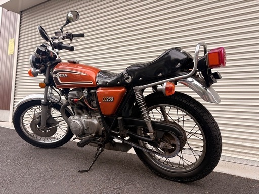 CB250  書付き 旧車