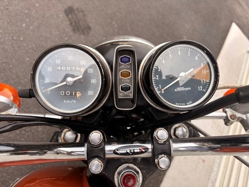 CB250  書付き 旧車