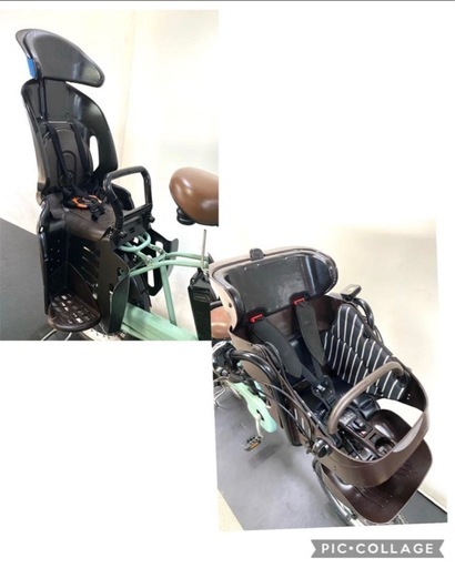 1年保証 新型　パナソニック　ギュットミニ　子供乗せ　大容量　電動アシスト自転車 g227