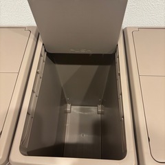 【未使用品】45L ゴミ箱　3つセット　ブラウンの画像