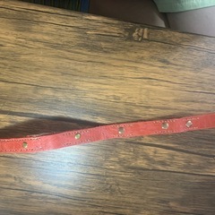 レザー手作りのチョーカーですの画像