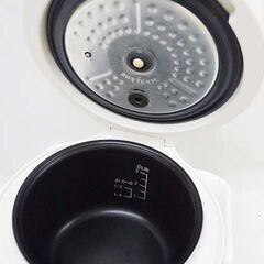 【恵庭】☆中古品☆KAIHOU  マイコン式 炊飯器 3合炊き 動作品 PayPay支払いOK！の画像