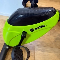 HAIGE フィットネスバイク エアロバイク 室内トレーニング 美品 グリーン
の画像