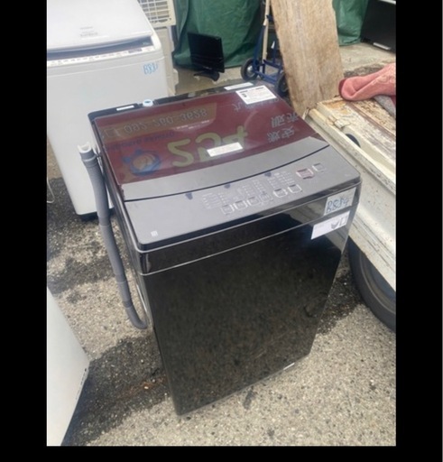 NO B884?福岡市内配送設置無料✨?ニトリ 全自動洗濯機 6.0kg NTR60BKN 2022年製
