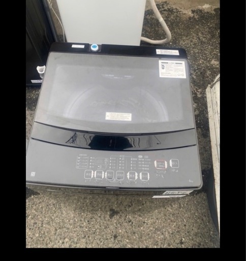 NO B884?福岡市内配送設置無料✨?ニトリ 全自動洗濯機 6.0kg NTR60BKN 2022年製
