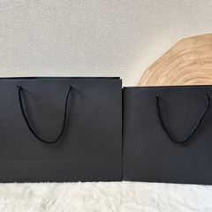 黒色　ギフト袋　まとめ売りの画像