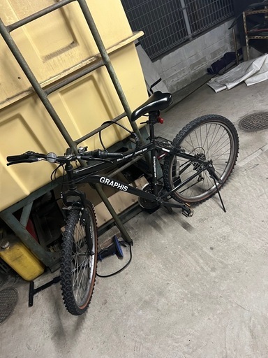 クロスバイク　GRADUIS BIKE ブラック