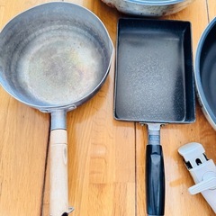 鍋　フライパンの画像