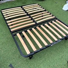 IKEA　ソファーベッド　LYCKSELE LÖVÅS リクセーレ ローボース 2人掛けソファベッド  ダブルサイズベッドの画像