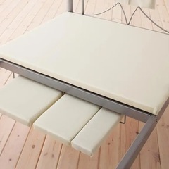 伸縮ベッド　フレーム　マットレスの画像