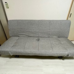 【最終値下げ/3/28-30お取引】ソファーベッドの画像