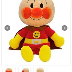 アンパンマン　メロンパンナ　ぬいぐるみ　抱き人形の画像