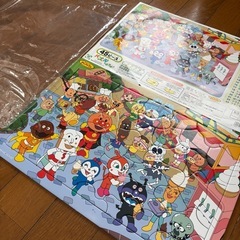 買うとそれなりに高い　美品　アンパンマン　パズル　の画像