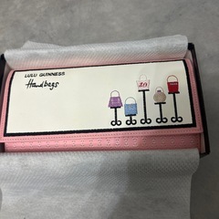 3/15まで⭐︎【激レア】Lulu Guinness ルル・ギネス 刺繍 ロングウォレット 長財布の画像