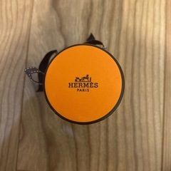 HERMES オレンジ ギフトボックス ツイリー 箱のみの画像