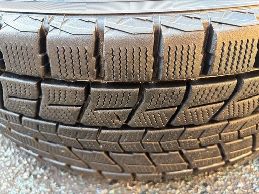 プラド スタッドレス 265/60R18 + weds キーラータクティス 4本