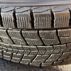 プラド スタッドレス 265/60R18 + weds キーラータクティス 4本の画像