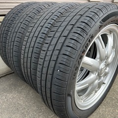 165-55R15 タイヤホイール　25年製深溝　軽自動車　エンケイ軽量ホイールの画像