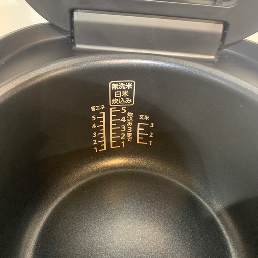 【ジモティー割】YAMAZEN 2024年製　5.5合炊き　炊飯ジャー（ID1880）