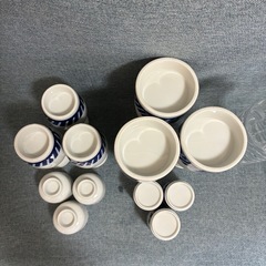 ※プロフもお読み下さい。とっくり、おちょこ（ぐい呑み)合計12点セット!!の画像