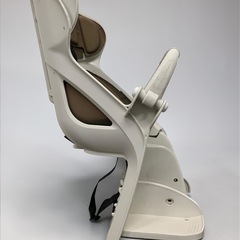 BRIDGESTONE ブリヂストン bikke用 チャイルドシート 自転車リヤ用 ブラウン 現状品 2Dの画像