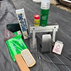スノーボード　waxing setの画像