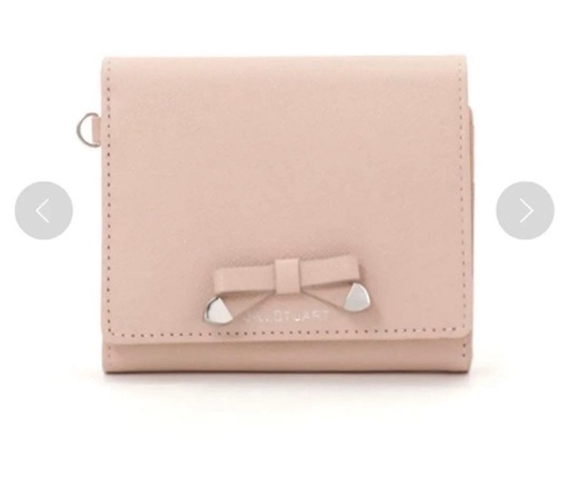 3/22までSALE【未使用】JILLSTUART 二つ折り財布 ピンクベージュ