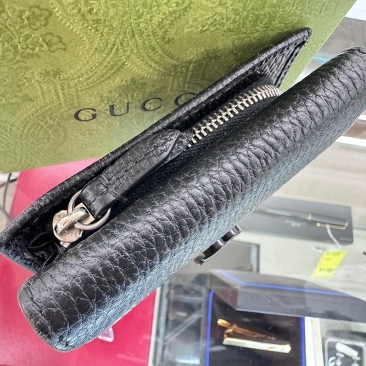 ☆ドリーム荒牧店☆GUCCI グッチ 3つ折り財布 644407 ブラック ☆ドリーム荒牧店☆GUCCI グッチ 3つ折り財布 644407 ブラック