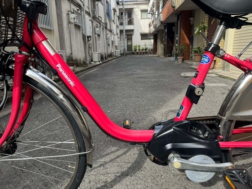 パナソニック 電動アシスト自転車 ピンク