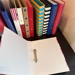 【受取者様決定】A42リングファイル12冊まとめての画像