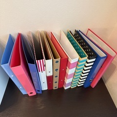 【受取者様決定】A42リングファイル12冊まとめての画像