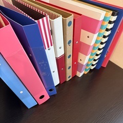 【受取者様決定】A42リングファイル12冊まとめての画像