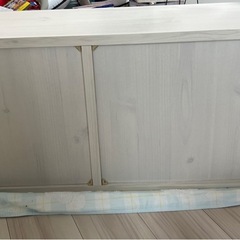 リビングユニット収納シリーズ テレビ台 (ローボード 幅90cm WH) の画像