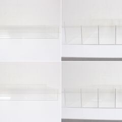 ≪ZR1494ジ≫ コレクションケース 5点 まとめ 5列 アクリルケース/収納ケース 雑貨/小物 フィギュア/ミニカー/アクスタ 現状品の画像