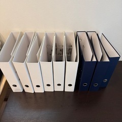 A4の2Dリングファイル17冊まとめての画像