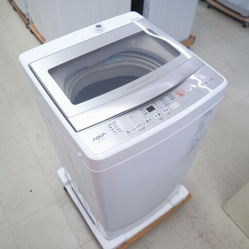 洗濯機　6㎏　アクア　AQW-S6P（W）　未使用品　価格　29,800円