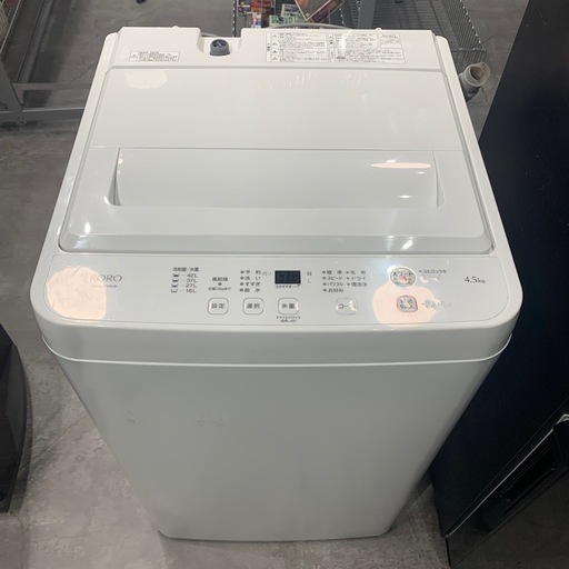 【ジモティー割】RORO 2023年製　4.5kg 洗濯機（ID1881）